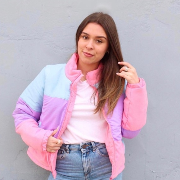 🍭NWT PASTEL PUFFER lollipop 🍭 - Picture 2 of 3